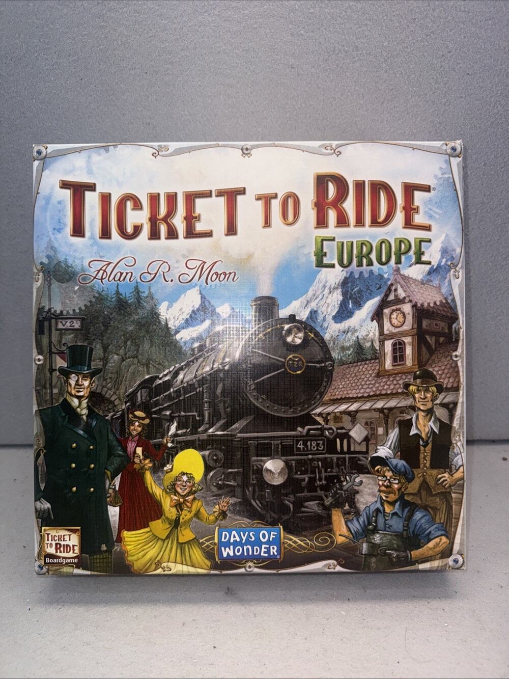 Ticket To Ride Europe Board Game Days of Wonder New Open Box Complete